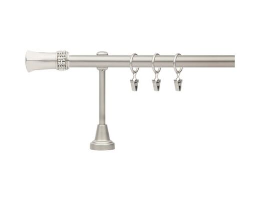 Karnisz pojedynczy Porto 19 mm 200 cm satyna