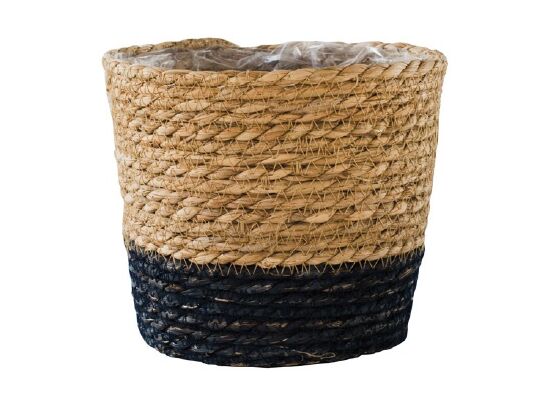 Osłonka kosz moroccan Czarny L 20,5 cm