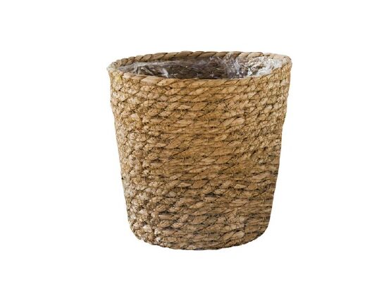 Osłonka kosz moroccan naturalny XL 25,5 x 24 cm