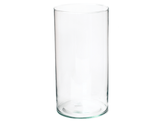Wazon transparentny Simple 15 x 30 cm