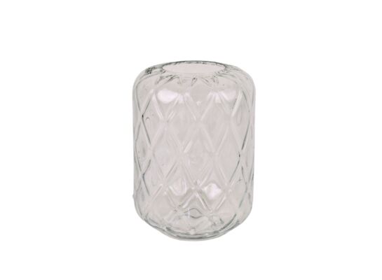 Wazon Roller Optic 17 x 24 cm transparentny