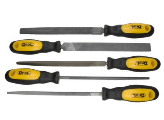 Pilnik do metalu 200 mm, zestaw: 5 sztuk Condor