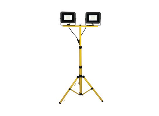 Reflektor LED 2 x 20 W IP65 na statywie