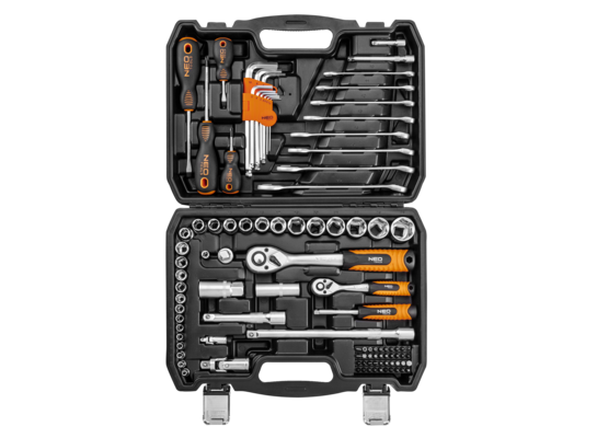 Zestaw kluczy 1/2" 1/4" 100 szt. NEO