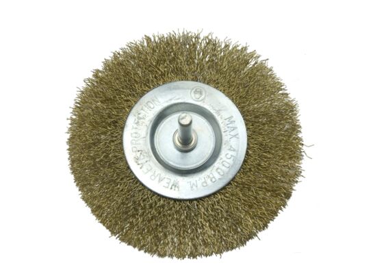 Szczotka tarczowa 100 mm trzpień 6 mm Condor