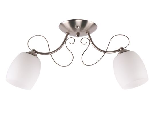 Lampa sufitowa AMBA 2x40W E27 biały