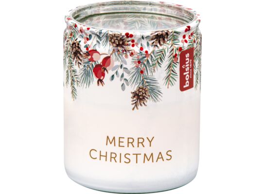 Świeca zapachowa w szkle z motywem 82/68 wanilia