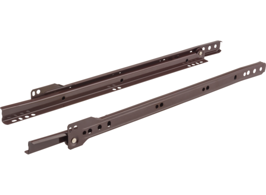 Prowadnica rolkowa 400 brąz, 2 szt.