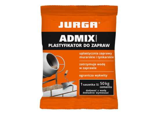 Plastyfikator do zapraw cementowych ADMIX POWDER saszetka