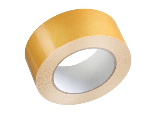 Taśma do wykładzin na folii 38 mm x 25 m brązowa