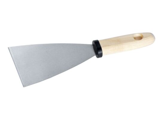 Szpachelka 80 mm półelastyczna uchwyt drewniany FSC
