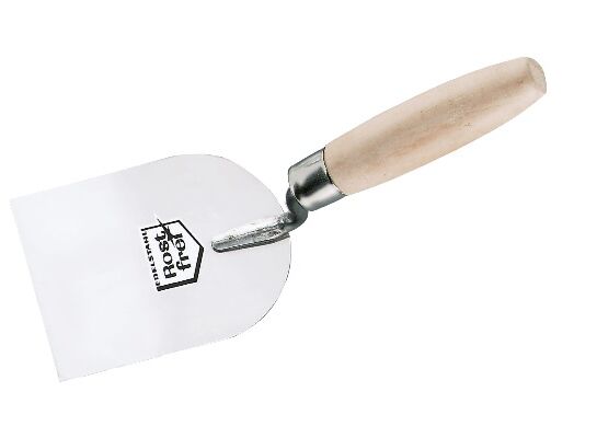 Szpachla sztukatorska 60 mm nierdzewna uchwyt drewniany