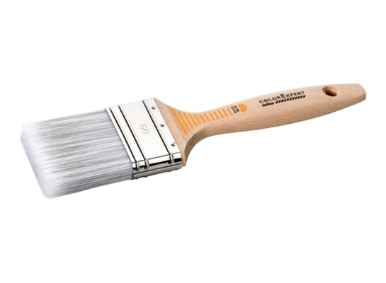 Pędzel płaski UniStar 40 mm szczecina syntetyczna rączka drewniana FSC