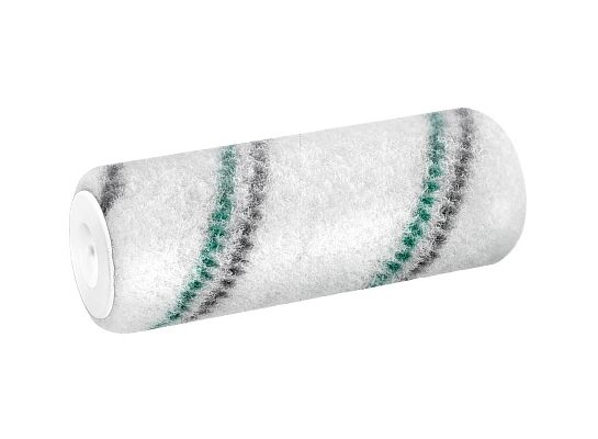 Wałek nylon 12 cm C30 szaro-zielony pasek