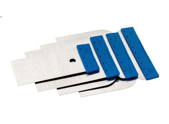 Zestaw szpachelki japonki 50/80/100/120 stalowe 1K 4 sztuki