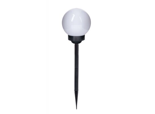 Lampa ogrodowa solarna 20 x 58 cm czarna