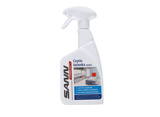 Preparat czysta łazienka - pianka 500 ml Sann Profi