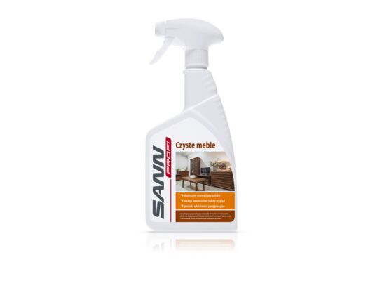 Preparat czyste meble (drewniane, laminowane ,lakierowane) 500 ml Sann Profi