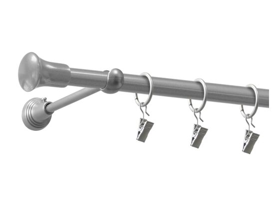 Karnisz pojedynczy GEM 200 cm 16 mm satyna