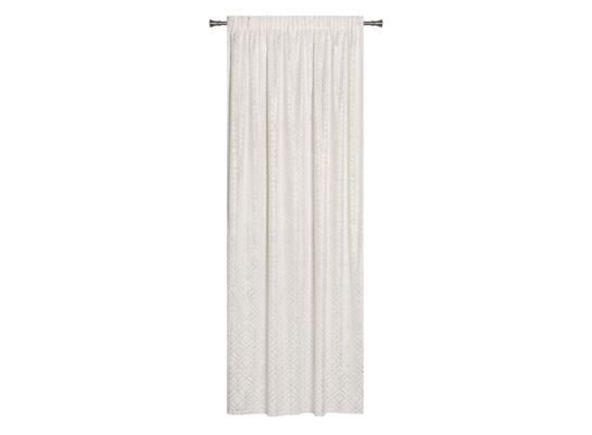 Zasłona z taśmą PLACIDO 140 x 260 cm kremowy