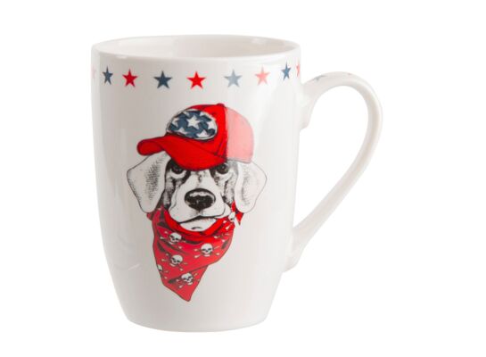 Kubek baryłka NBC 300ml dek.labrador Easy morning