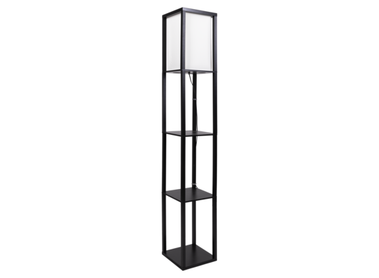 Lampa podłogowa 160 cm czarna