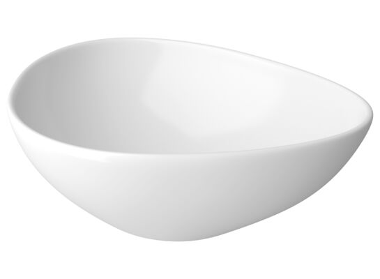 Umywalka nablatowa Moduo 45 nieregularna biała