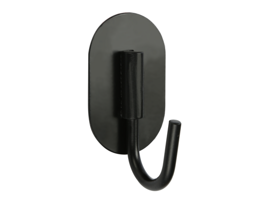 Haczyk samoprzylepny Loft czarny
