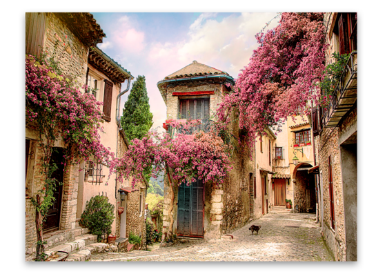 Obraz Canvas 85 x 113 cm ST605 OLD TOWN