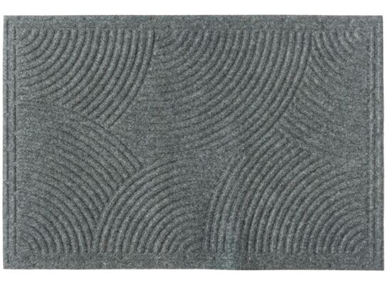 Wycieraczka Tekstylna 40 x 60 cm prążki szary