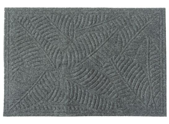 Wycieraczka Tekstylna 40 x 60 cm liście szary