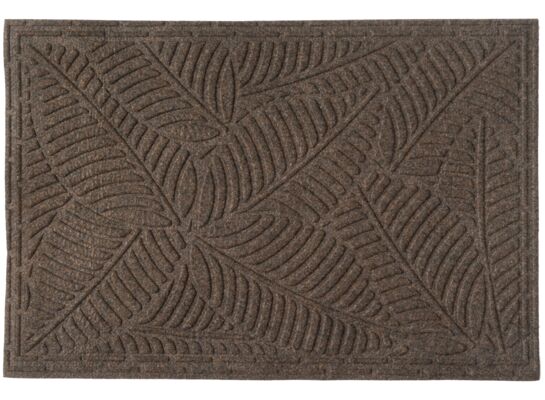 Wycieraczka Tekstylna 40 x 60 cm liście brąz