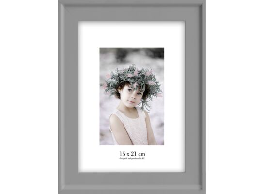 Ramka do zdjęć MALAGA 15 x 21 cm szary