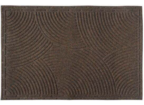 Wycieraczka Tekstylna 40 x 60 cm prążki brąz