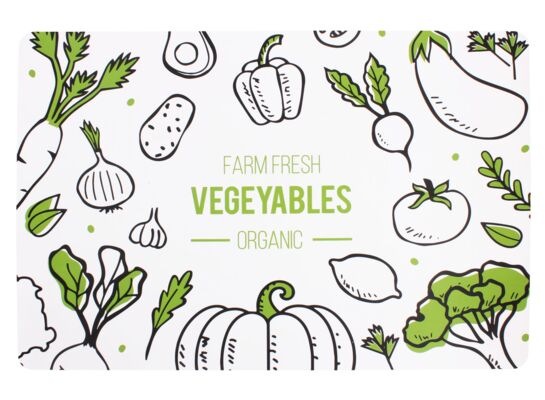 Podkładka VEGI 43,5 x 28,5 cm zielona