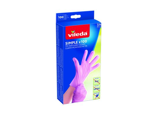 Rękawice Simple x100 M/L 100 szt. Vileda