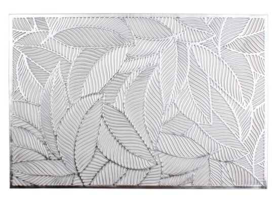 Podkładka BLATT 45 x 30 cm srebrna