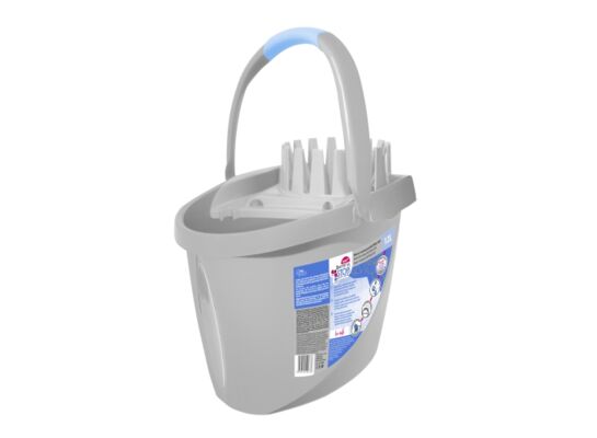 Wiadro z wyciskaczem 12 l BACTERIA STOP