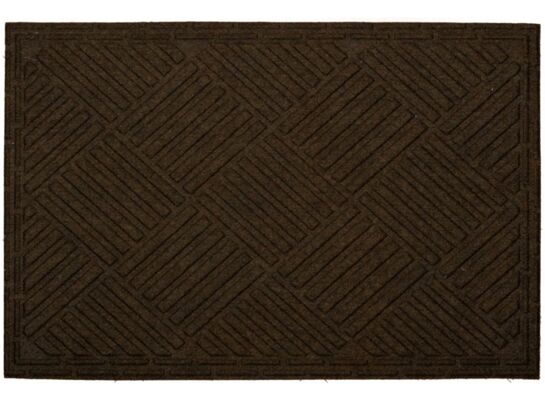 Wycieraczka Tekstylna 40 x 60 cm plecionka brąz