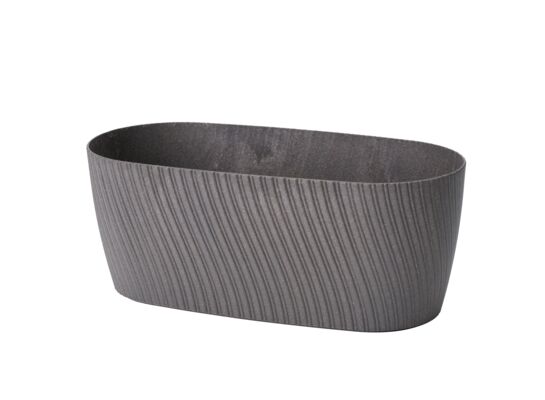 Skrzynka Mika 27 cm z podstawką antracyt