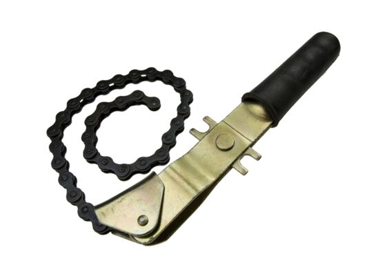 Klucz łańcuchowy do filtra oleju Drel