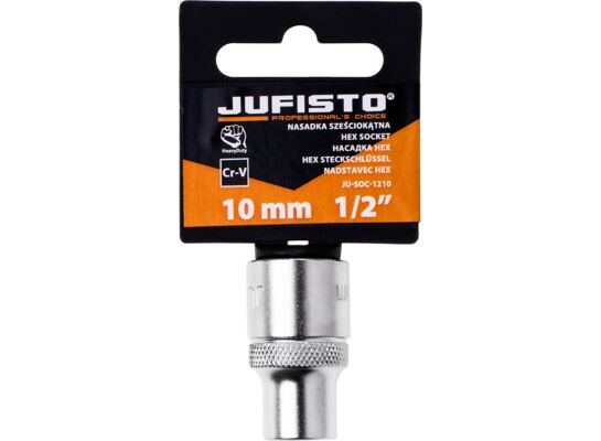 Nasadka sześciokątna 10 mm 1/2" Jufisto