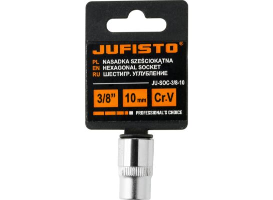 Nasadka sześciokątna 10 mm 3/8" Jufisto