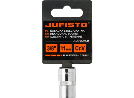 Nasadka sześciokątna 11 mm 3/8" Jufisto