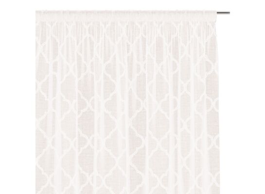 Firana DELVA pleat 140 x 270 cm błękitna