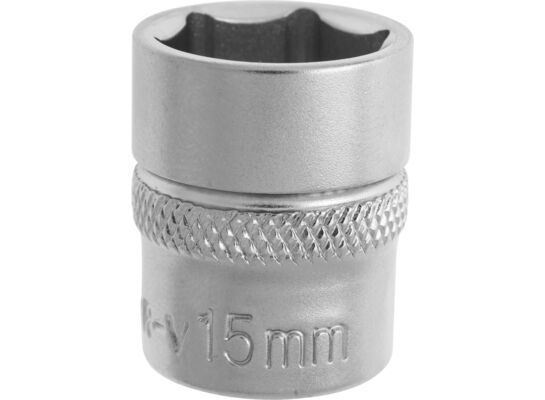 Nasadka sześciokątna 15 mm 3/8" Jufisto