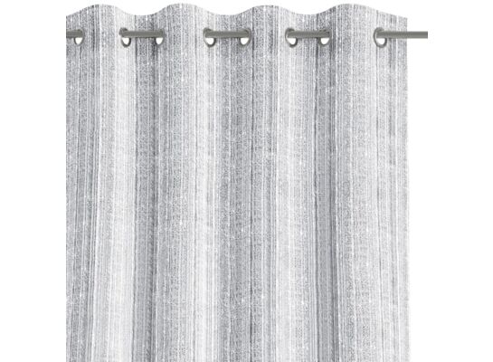 Firana TROSSA eyelets 140 x 270 cm szara