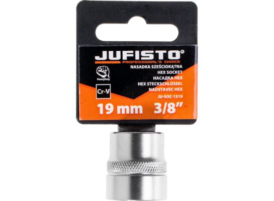 Nasadka sześciokątna 19 mm 3/8" Jufisto