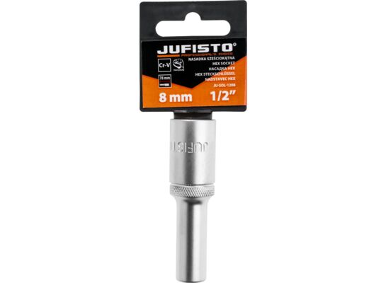 Nasadka 1/2" długa 78 mm, 8 mm Jufisto