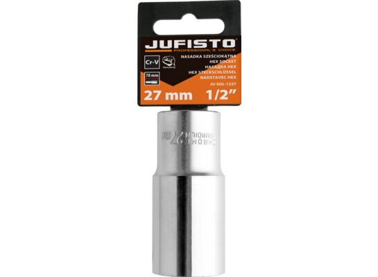 Nasadka 1/2" długa 78 mm, 27 mm Jufisto